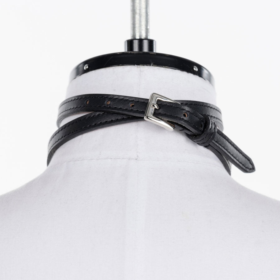 【FETICO/フェティコ】 <br>Leather skinny choker <br>FTC254-2006