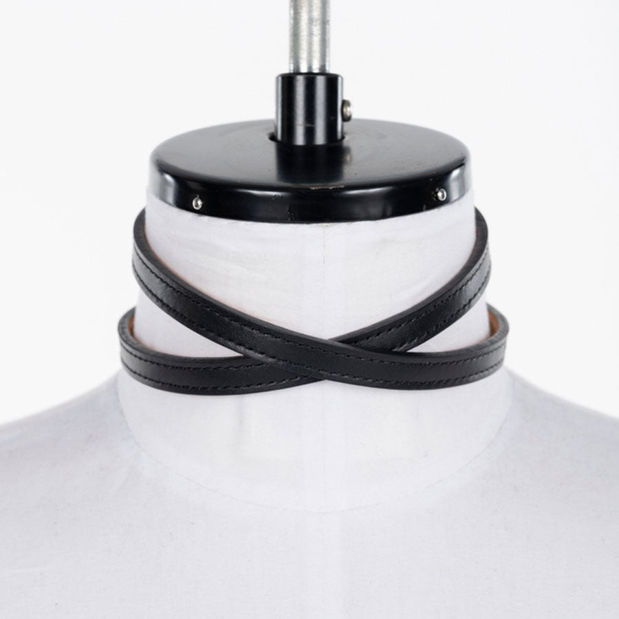 【FETICO/フェティコ】 <br>Leather skinny choker <br>FTC254-2006