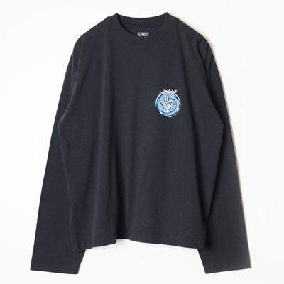 【HOLIDAY/ホリデイ】<br>SUPER FINE L/S T-SHIRT (CIRCLE LOGO) <br>24201001