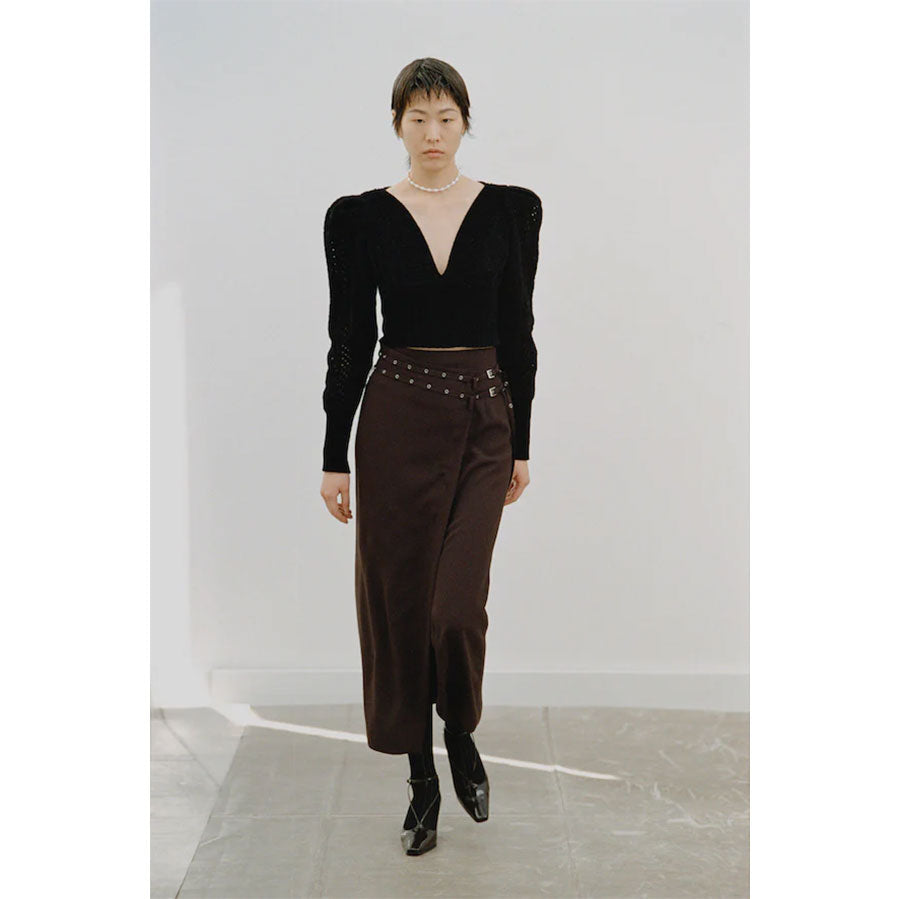 【FETICO/フェティコ】 <br>Mole knitted jumper <br>FTC254-0701