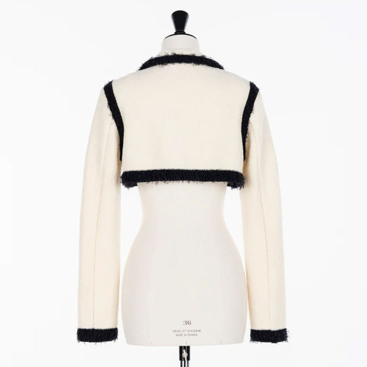FETICO フェティコ SHORT JACKET FETICO/フェティコ】Boucle knit short jacket FTC254-0703の通販
