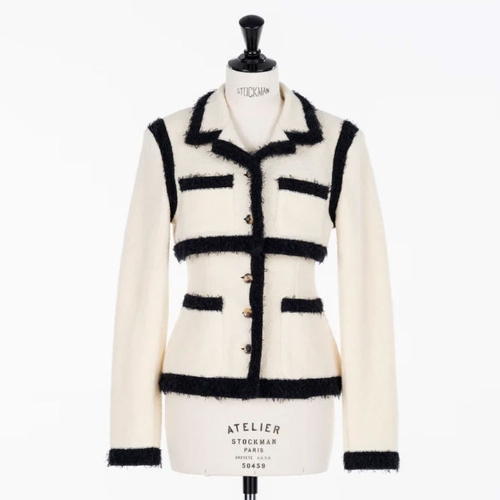 FETICO/フェティコ】Boucle knit short jacket FTC254-0703の通販