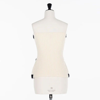 【FETICO/フェティコ】 <br>Boucle knit bustier <br>FTC254-0704