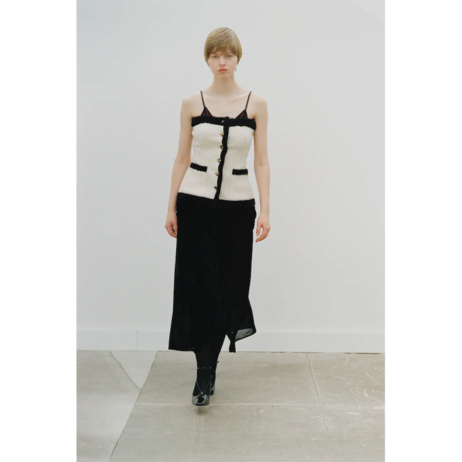 【FETICO/フェティコ】 <br>Boucle knit bustier <br>FTC254-0704