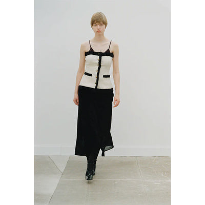 【FETICO/フェティコ】 <br>Boucle knit bustier <br>FTC254-0704