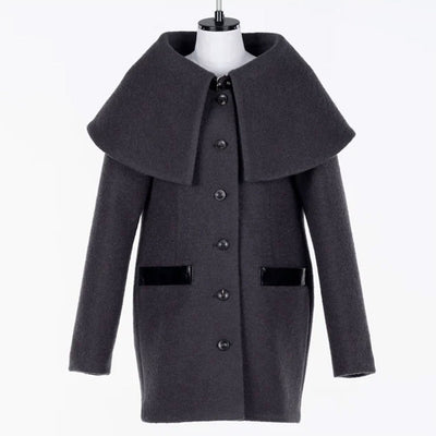 【FETICO/フェティコ】 <br>Boucle wool cape coat <br>FTC254-0304