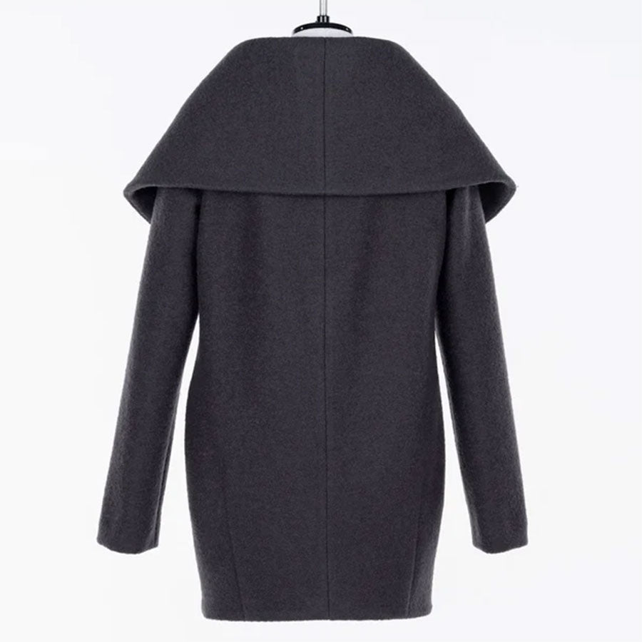 【FETICO/フェティコ】 <br>Boucle wool cape coat <br>FTC254-0304