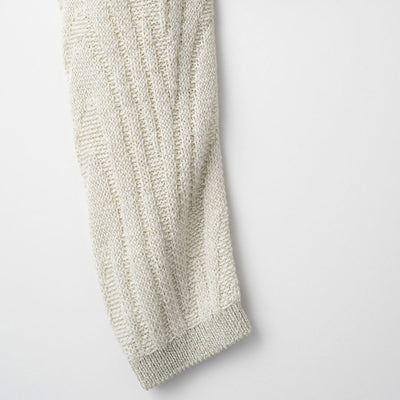 【MURRAL/ミューラル】<br>Frost knit top <br>2320904050