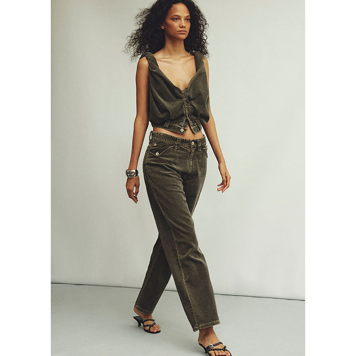 FUMIKA UCHIDA/フミカウチダ】CORDUROY STRAIGHT PANTS V-PT006