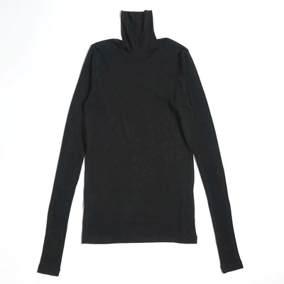 【AURALEE/オーラリー】<br>SUPER HIGH GAUGE SHEER RIB TURTLE NECK L/S TEE <br>A00T02HF