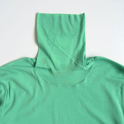 【AURALEE/オーラリー】<br>SUPER HIGH GAUGE SHEER RIB TURTLE NECK L/S TEE <br>A00T02HF