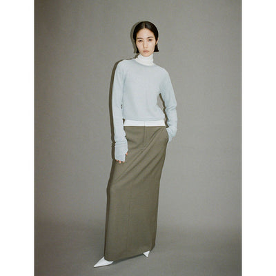 【IIROT/イロット】<br>Wrap waist Skirt <br>023-023-WS11