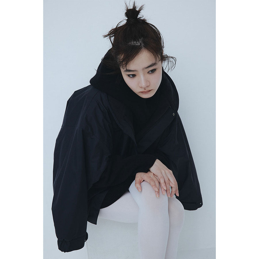 【IIROT/イロット】<br>Nylon fully dull zipper JK <br>024-023-WC27