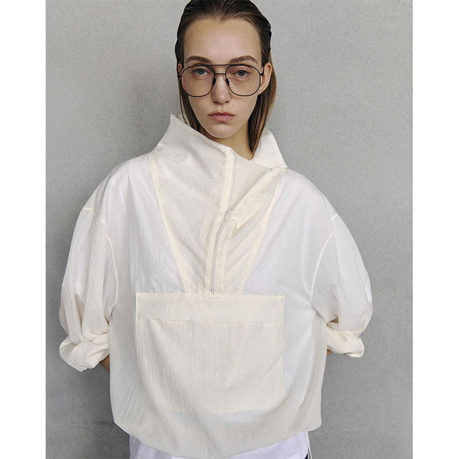 IIROT/イロット】light nylon half zip P/O 034-026-WSH55の通販