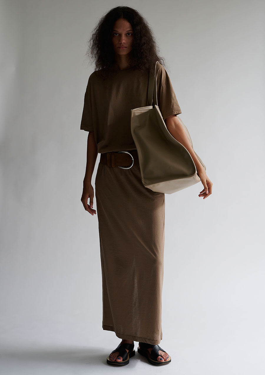 INSCRIRE(アンスクリア)_AW21_ワンピース INSCRIRE /アンスクリア】Wool Front Dress：ワンピース