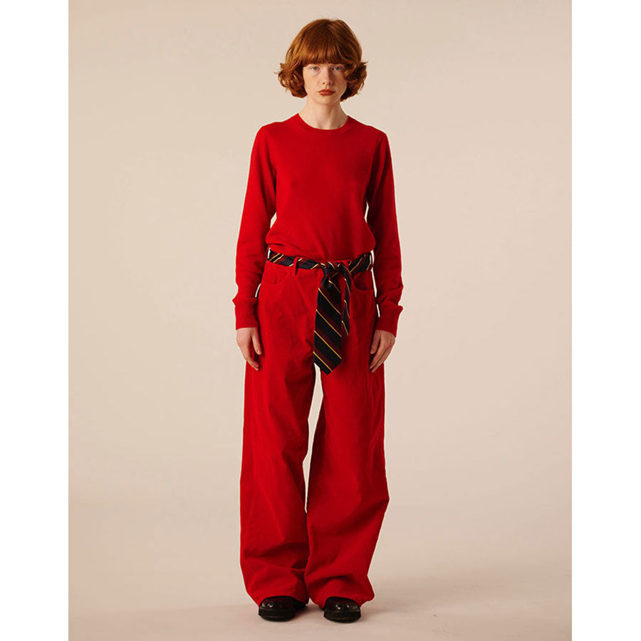 INSCRIRE/アンスクリア】Corduroy Wide Pants ID-PT199の通販