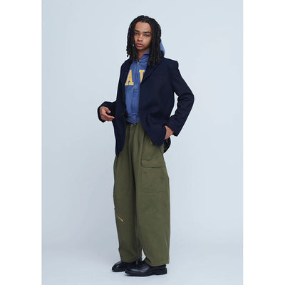 【INSCRIRE/アンスクリア】<br>Duck Cargo Pants <br>I25AW-PT172