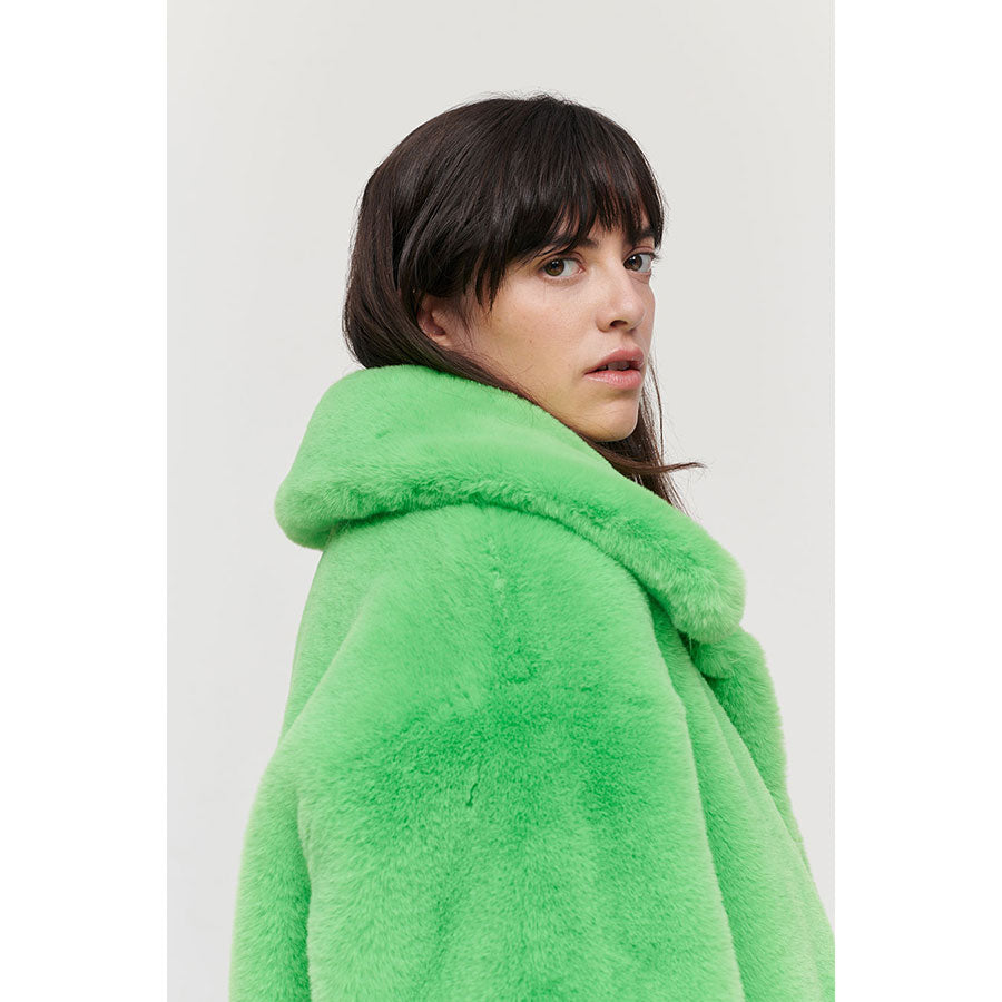 【jakke/ジャッキー】<br>TRACI COAT (NEON GREEN) <br>J2220C16