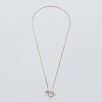 【XOLO JEWELRY/쇼로쥬얼리】<br> Snake Link Necklace (60cm)<br> XON028-60 
