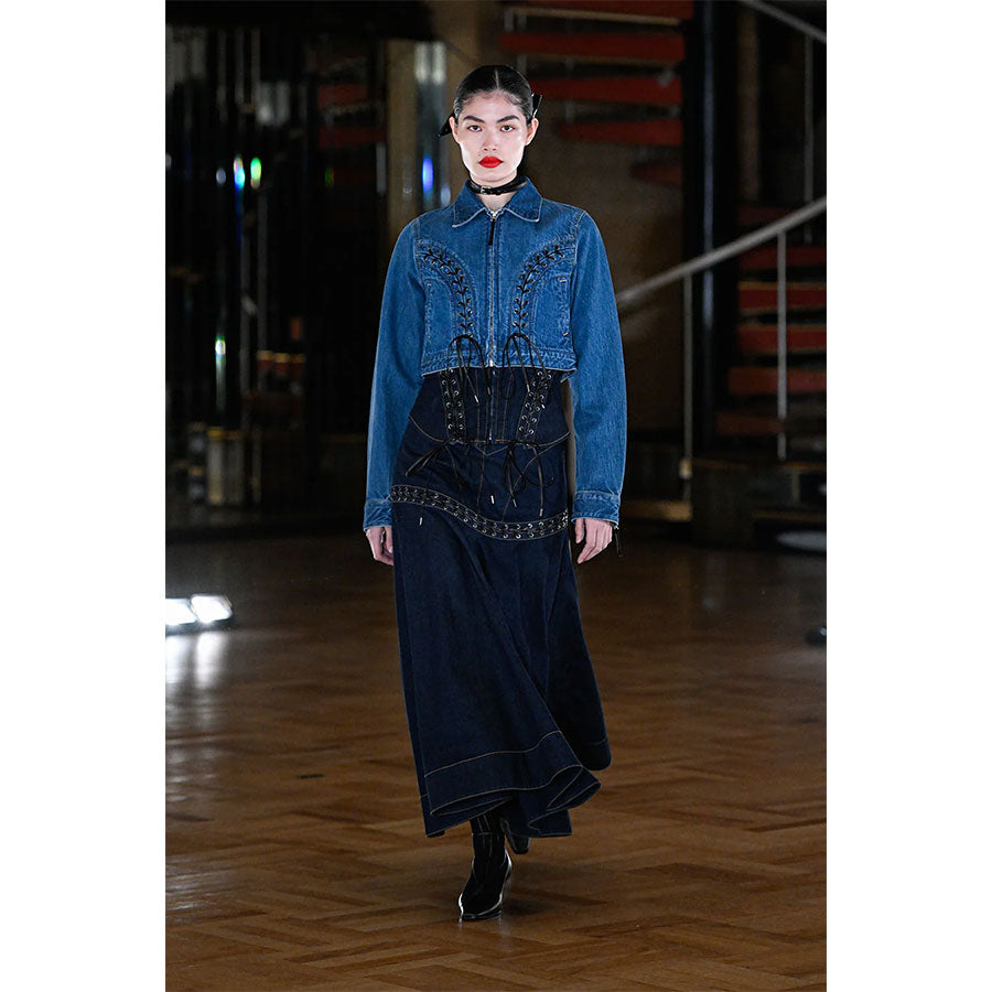 【FETICO/フェティコ】 <br>Leather skinny choker <br>FTC254-2006