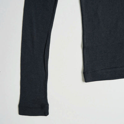 【AURALEE/オーラリー】<br>SUPER HIGH GAUGE SHEER RIB L/S TEE <br>A00T01HF