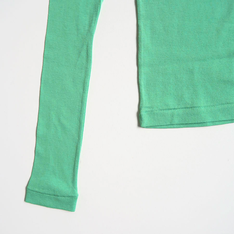 【AURALEE/オーラリー】<br>SUPER HIGH GAUGE SHEER RIB TURTLE NECK L/S TEE <br>A00T02HF