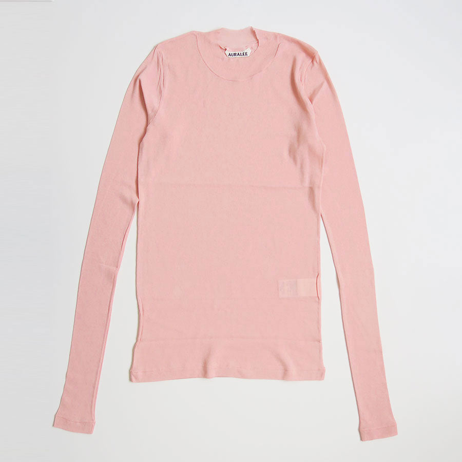 fumika uchidaピンク 長袖 Tシャツ S コットン 100% fumika uchida ロングスリーブT ピンク（お値下げFUMIKA UCHIDA