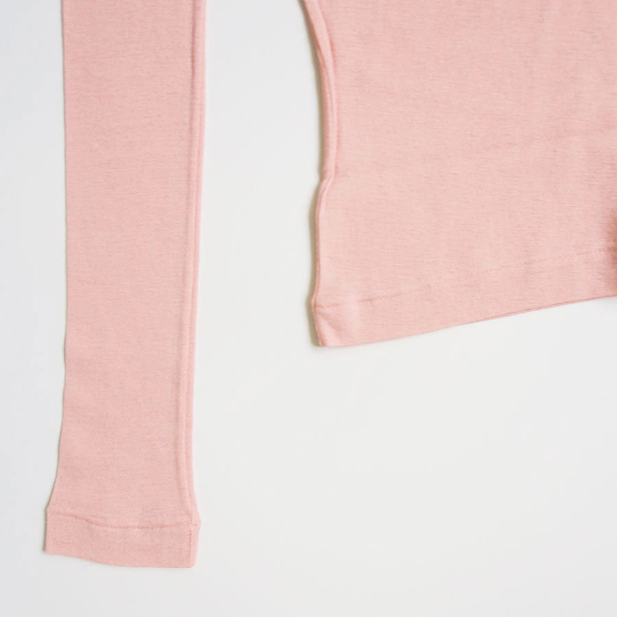 【AURALEE/オーラリー】<br>SUPER HIGH GAUGE SHEER RIB L/S TEE <br>A00T01HF