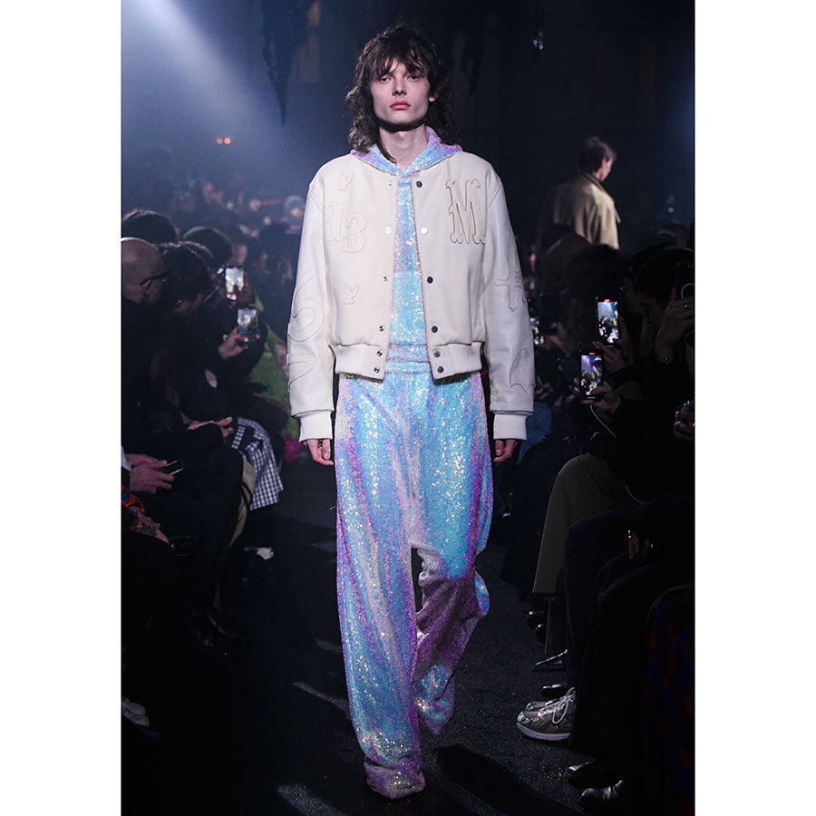 24aw 【masu】ragged sequins mini cape（Womens 1920S Mesh