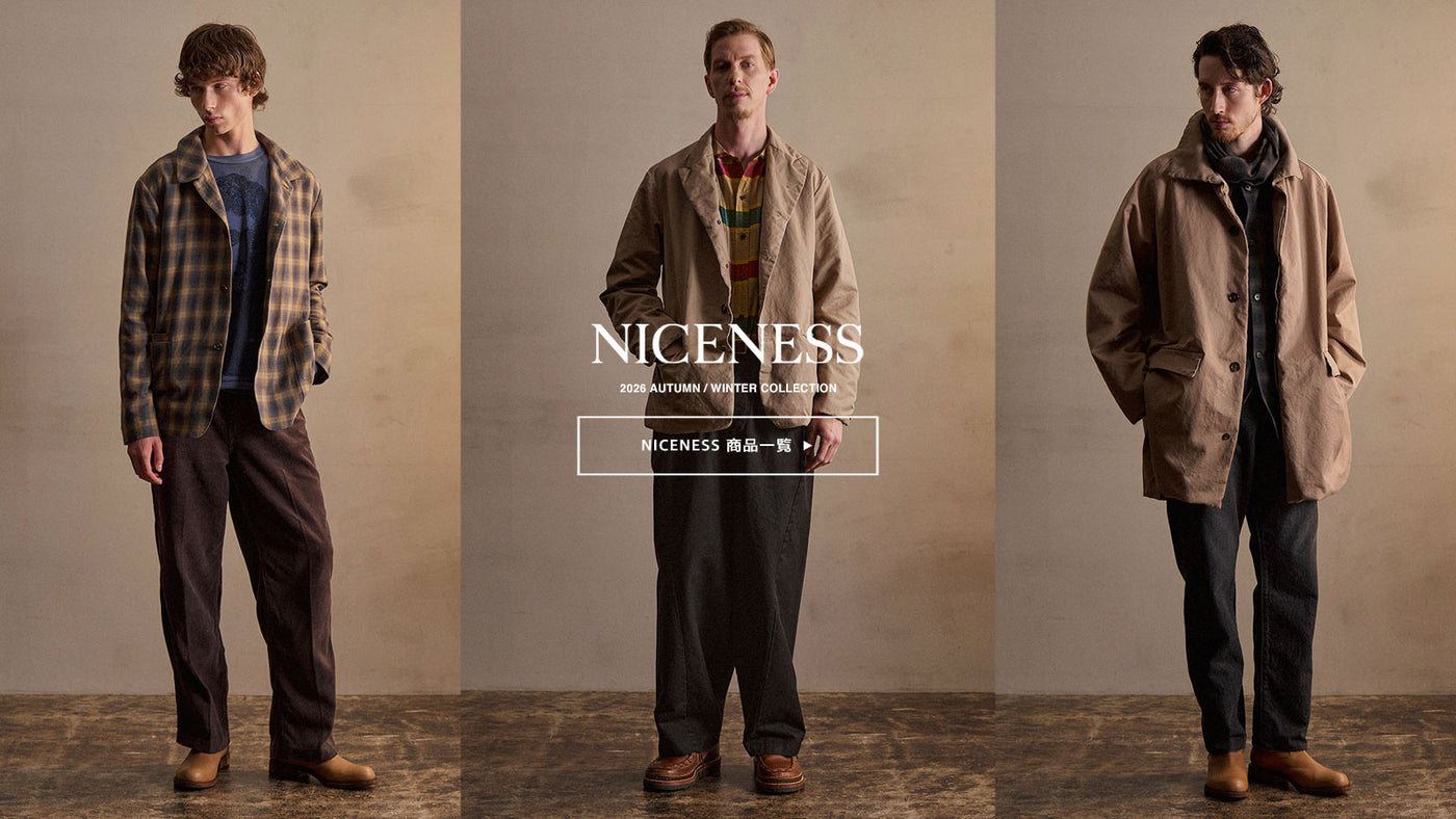 AURALEE・NICENESS・MAATEE&SONS・A.PRESSE 通販「ONENESS ONLINE STORE」