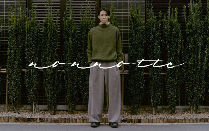 nonnotte (ノノット) 2025AW LOOK BOOK – ONENESS ONLINE STORE