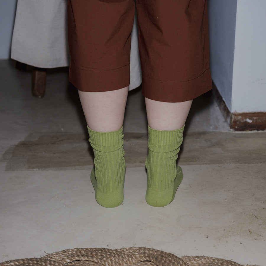 【Baserange/ベースレンジ】<br>RIB ANKLE SOCKS <br>KARS-CR-AU23