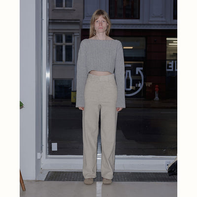 【Baserange/ベースレンジ】<br>MACAU SWEATER <br>KNMA-MW-AU23