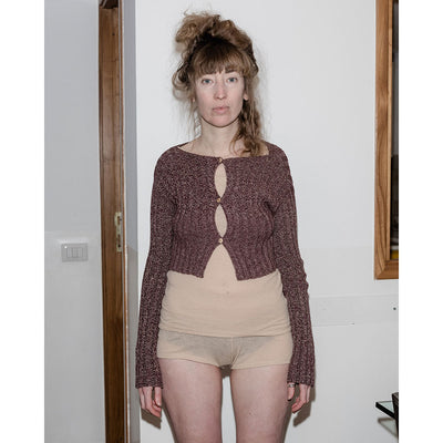 【Baserange/ベースレンジ】<br>MACAU CARDIGAN <br>KNMAC-CO-WI23
