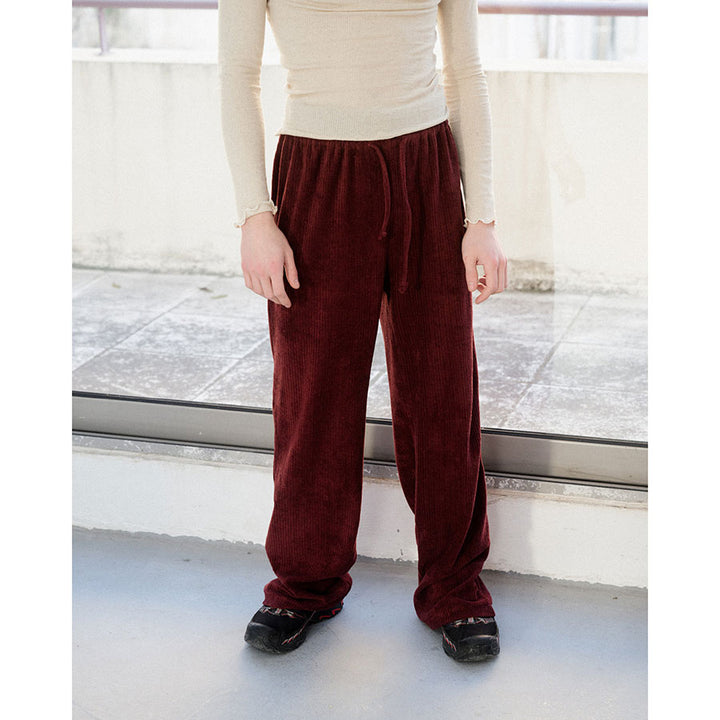 【Baserange/ベースレンジ】DOUGLAS PANTS TRDO-TF-AU24の通販 「ONENESS ONLINE STORE」 Aster Brown Red / XXS