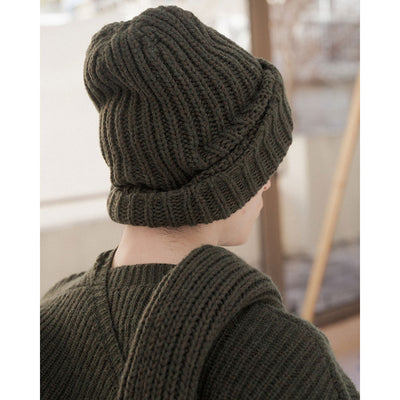 【Baserange/ベースレンジ】<br>MEA BEANIE <br>ACBE-RW-WI24