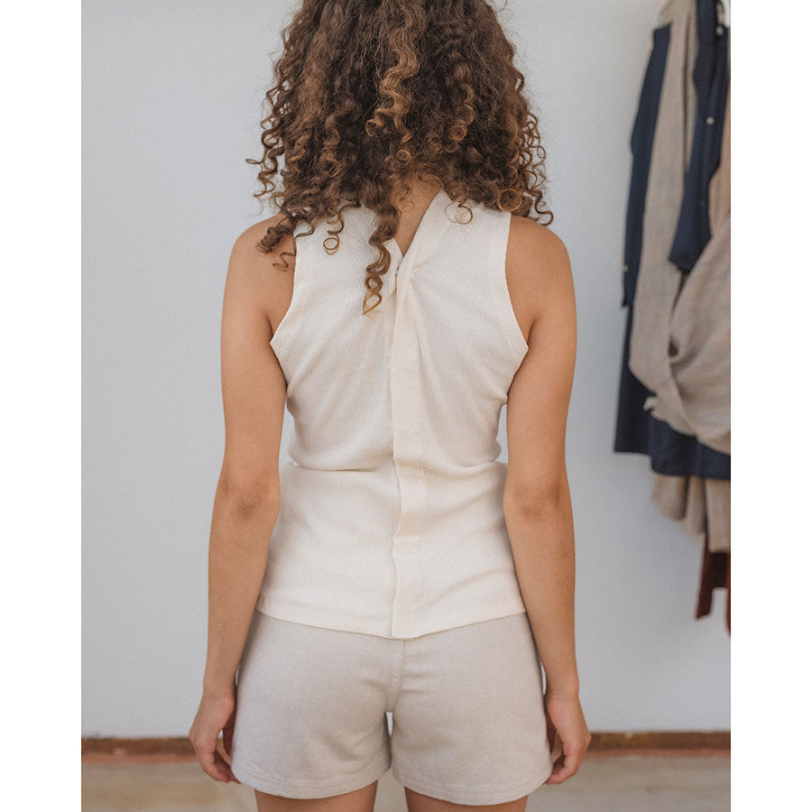 新品 BASERANGE ベースレンジ 25SS ポルトガル製 TURN TANK ツイスト