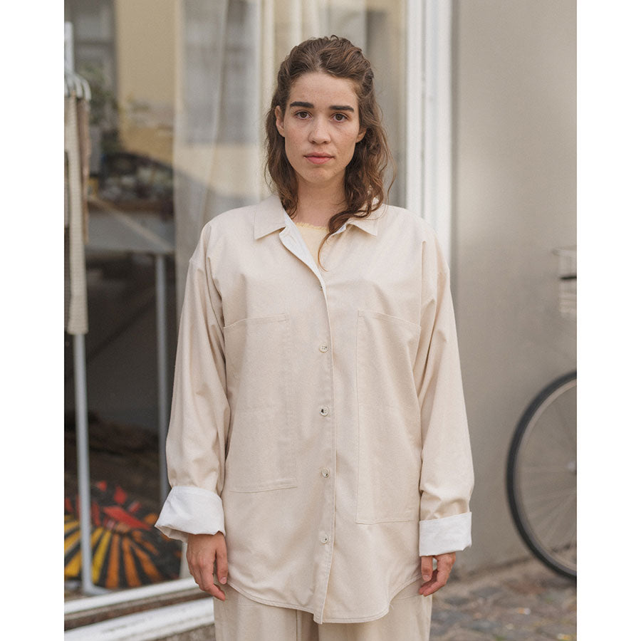 Baserange/ベースレンジ】GREN OVERSHIRT TOGRO-WS-SU25の通販