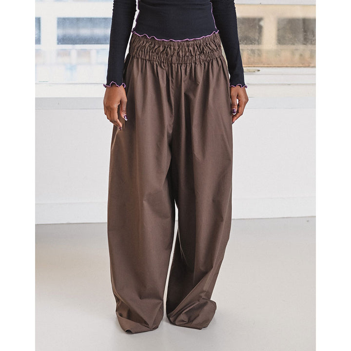 【関税込み】Baserange ブラウン Nida ショーツ BASERANGE＞NIDA SHORTS/ショーツ