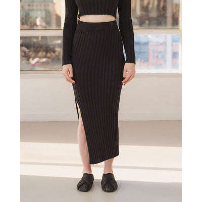 【Baserange/ベースレンジ】<br>MACAU SKIRT <br>SSMA-OC-AU25