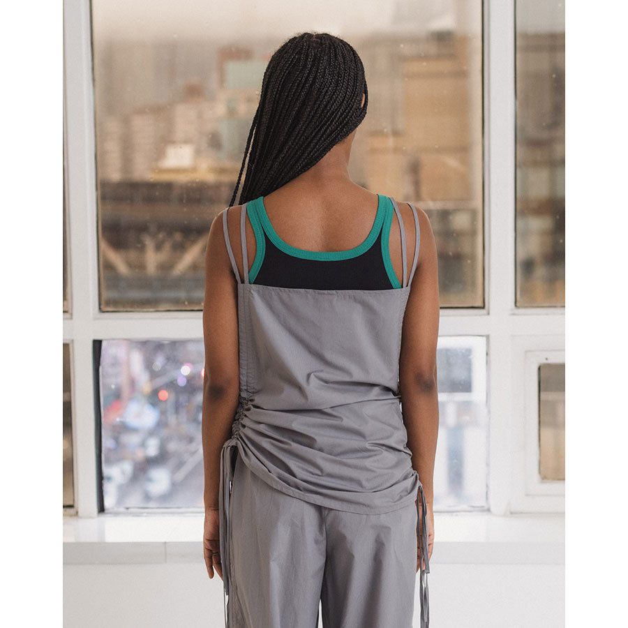 【Baserange/ベースレンジ】<br>PICTORIAL STRAP TOP <br>TSPIS-PO-AU25