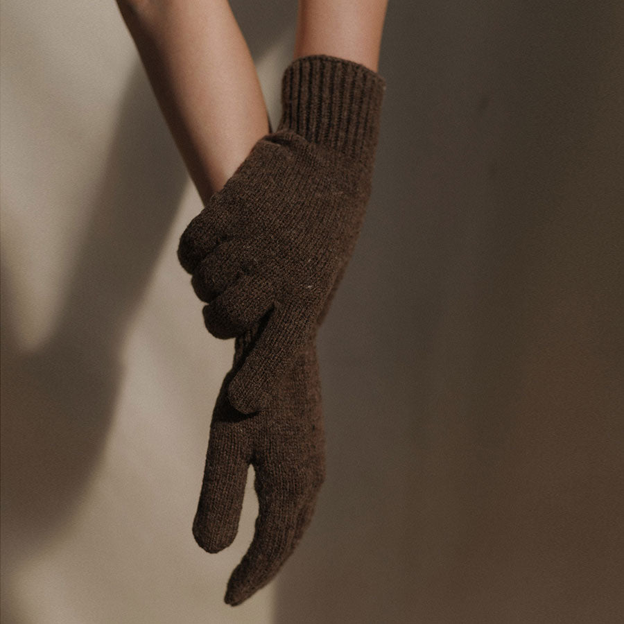 【Baserange/ベースレンジ】<br>RIBBED GLOVES <br>ACRG-MW-WI25