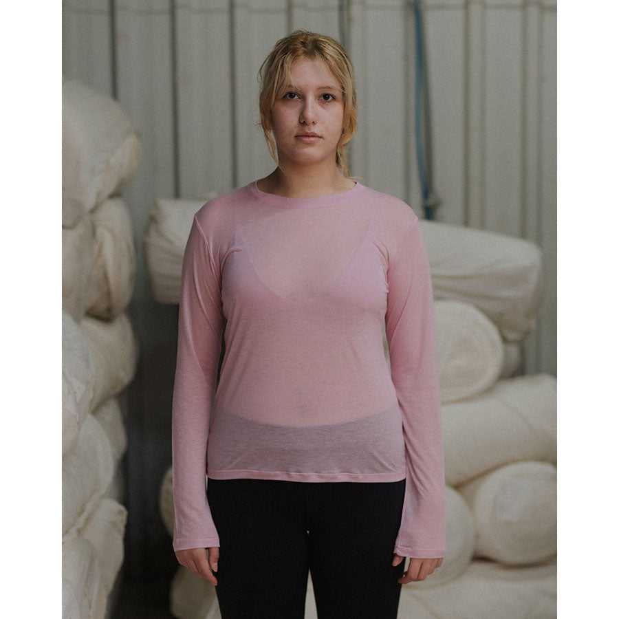 【Baserange/ベースレンジ】<br>LONG SLEEVE TEE <br>TTLS-BL-WI25