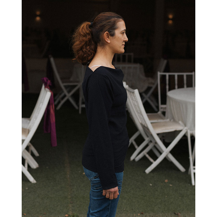 【Baserange/ベースレンジ】<br>DAFFA LONG SLEEVE TEE <br>TTDFL-GEC-WI25