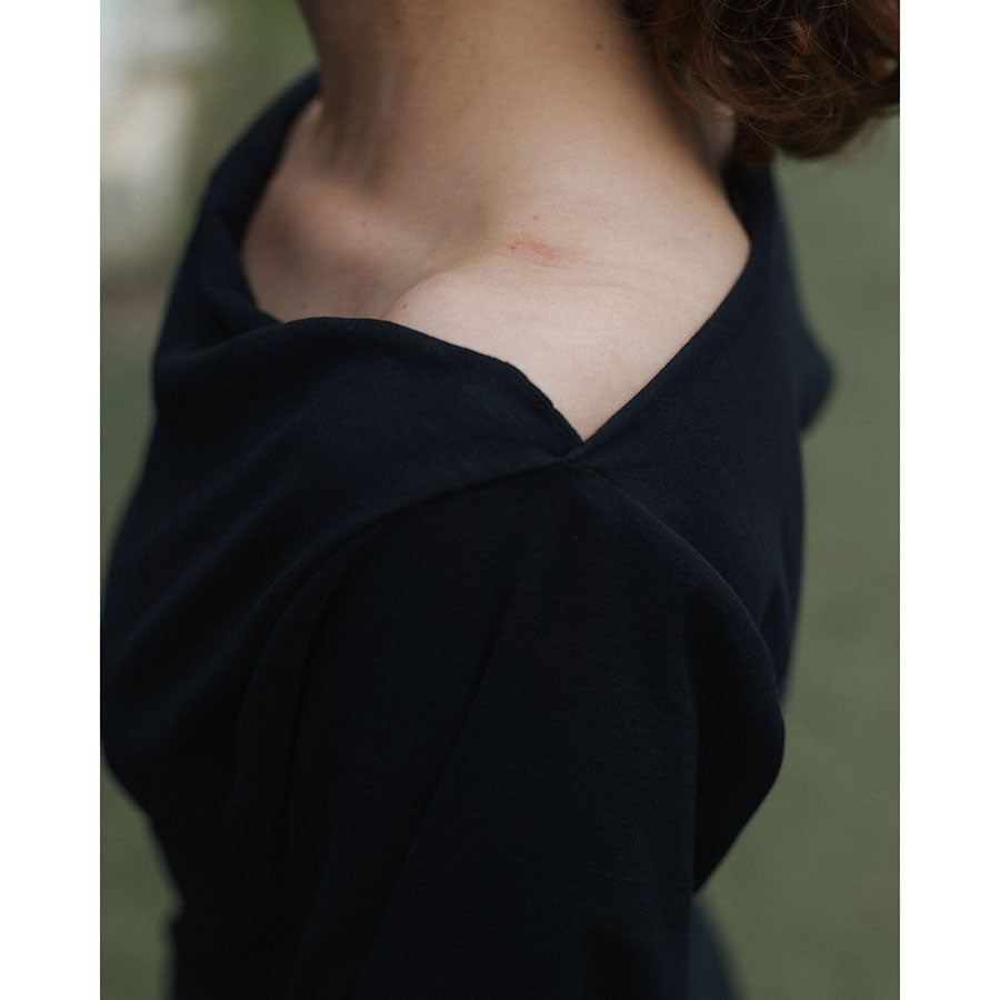 【Baserange/ベースレンジ】<br>DAFFA LONG SLEEVE TEE <br>TTDFL-GEC-WI25
