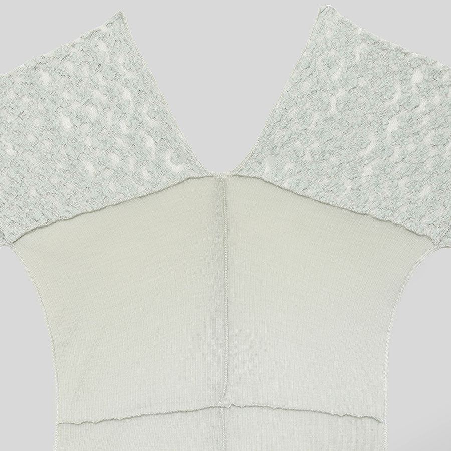 【Baserange/ベースレンジ】<br>NEHRU LONG SLEEVE TEE <br>TTNLS-LA-WI25