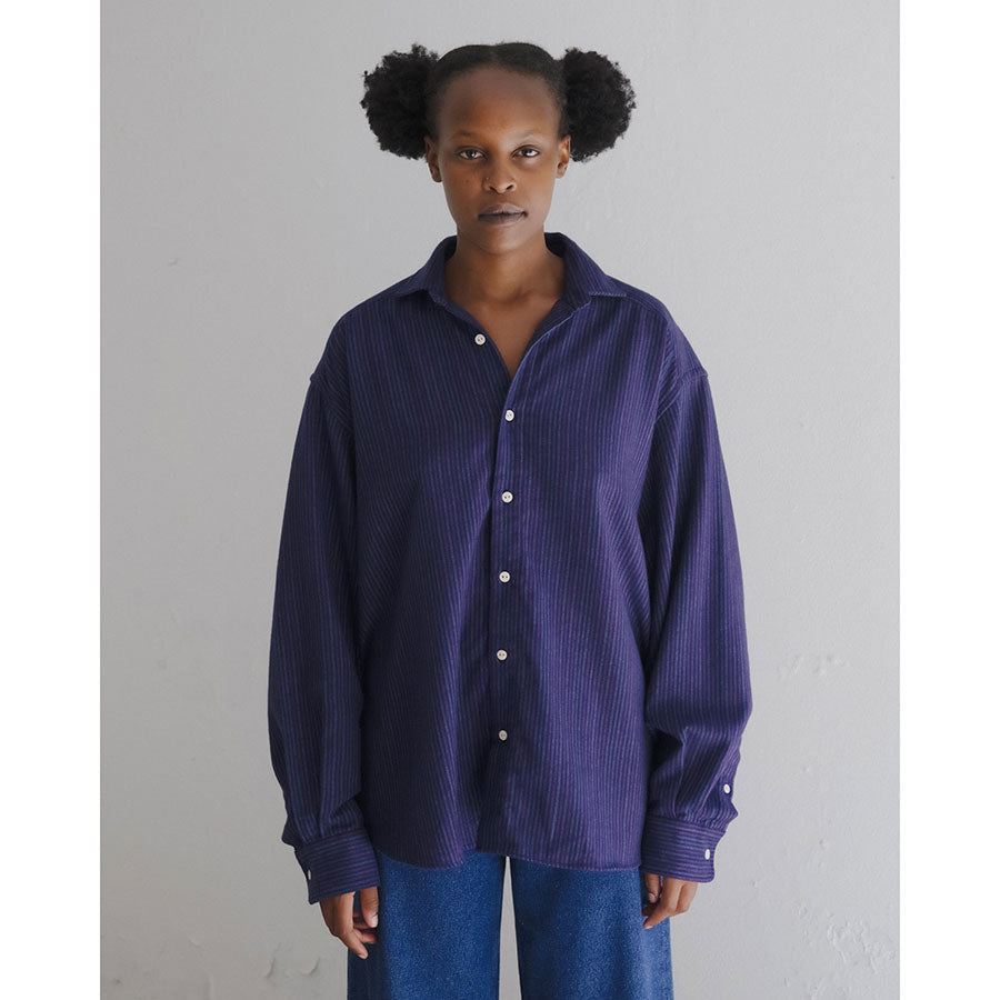 【Baserange/ベースレンジ】<br>CLAUDE SHIRT <br>TSCL-FLP-WI25