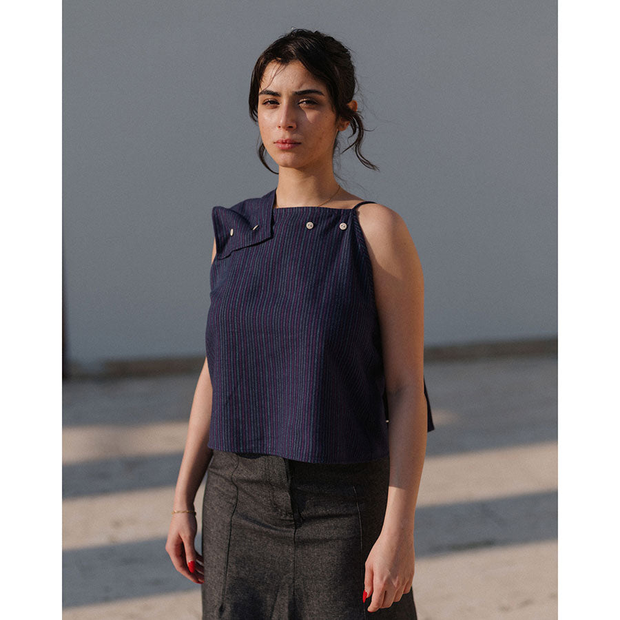 【Baserange/ベースレンジ】<br>MANHATTAN TOP <br>TSMA-FLP-WI25