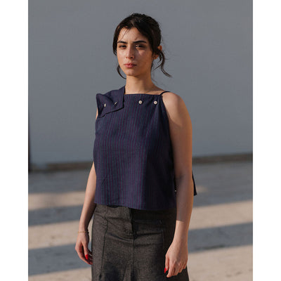 【Baserange/ベースレンジ】<br>MANHATTAN TOP <br>TSMA-FLP-WI25