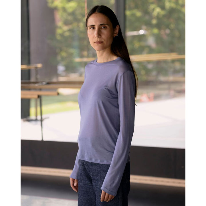 【新品】BASERANGE ベースレンジ カットソー グリーン ブルーオレンジS Baserange/ベースレンジ】LONG SLEEVE TEE TTLS-BL-SP26の通販